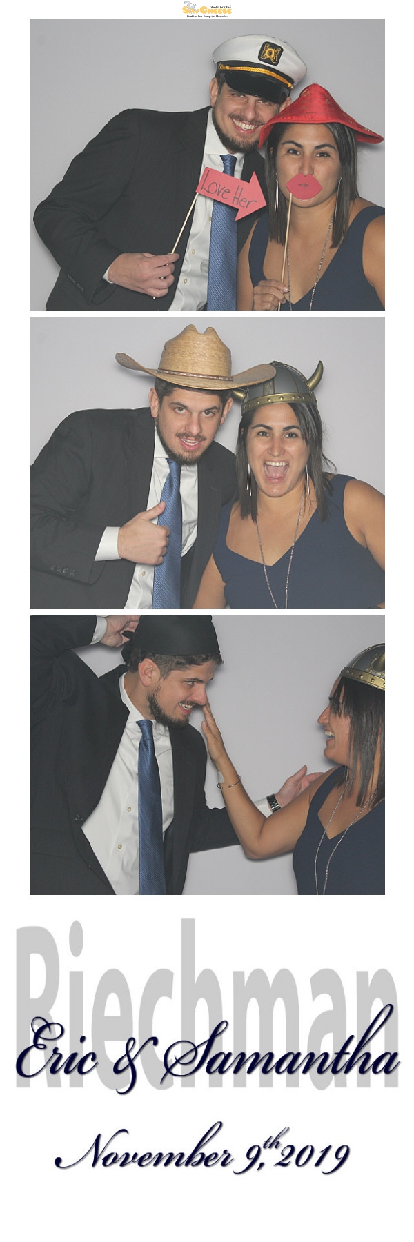 Huster / Riechman Wedding  | View more photos from the event at gallery.saycheesephotobooth.com/u/SayCheesePhotoBooth/Huster-Riechman-Wedding